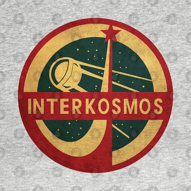 Vintage Interkosmos Sputnik Satellite by Beltschazar